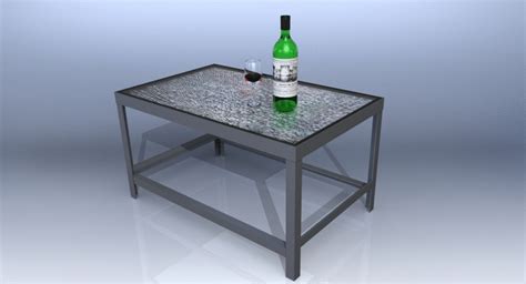 Broken Glass Coffee Table