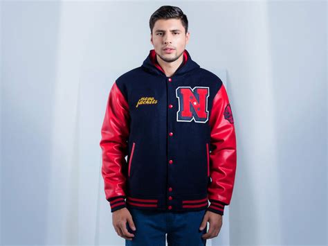 Faux Leather Varsity Hoodie | Mens Custom Varsity Hoodies