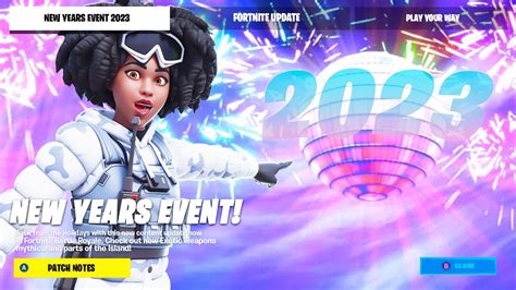 FORTNITE *NEW YEARS* EVENT 2023! (Chapter 4) - YouTube