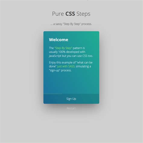 Pure CSS Steps - - Fribly Site Web Design, Web Design Tips, Ui Ux ...