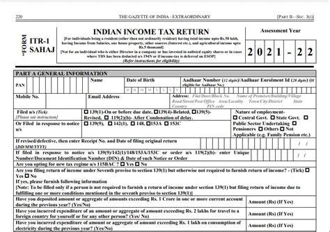 Introduction to ITR 1 Form And ITR 1 Sahaj Form Filing | Khatabook