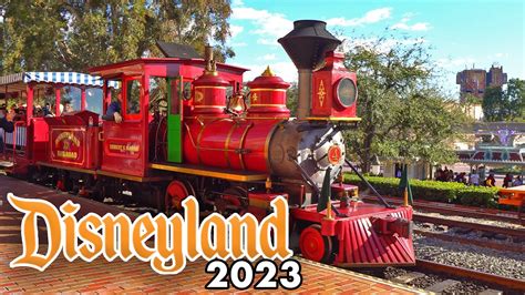 Disneyland Railroad 2023 - Disneyland Rides [4K POV] - YouTube