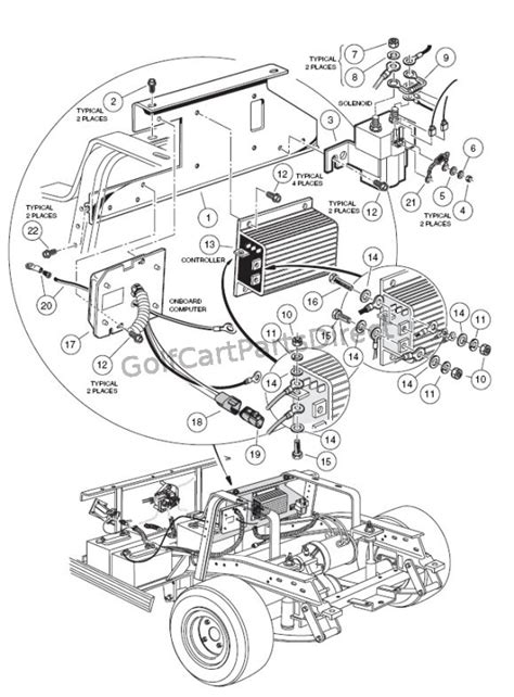 Club Car Gas Electrical Diagram