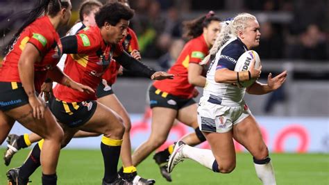 England v Papua New Guinea LIVE: Watch Women's Rugby League World Cup, plus radio commentary ...