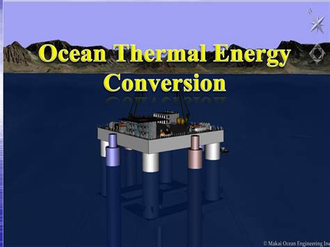 SOLUTION: Ocean thermal energy conversion - Studypool