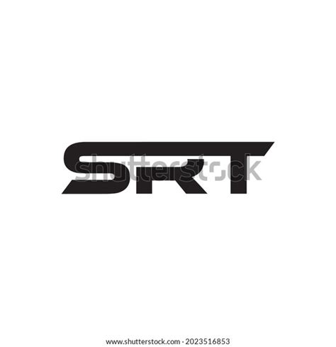 Srt Monogram Initial Letters Logo Design Stock Vector (Royalty Free) 2023516853 | Shutterstock