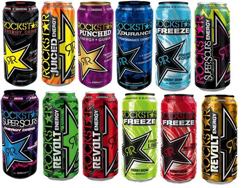 Rockstar Energy Drink Try Different Kinds of 12 x 0,5l cans- Buy Online in Kuwait at desertcart ...