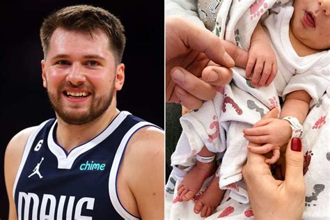 Dallas Mavericks' Luka Doncic and Fiancée Anamaria Goltes Welcome First ...