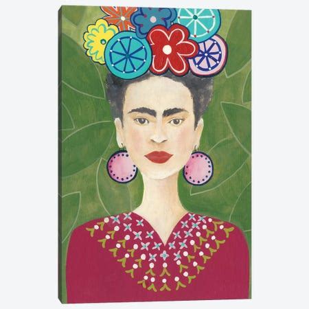 Frida Headdress I Art Print by Regina Moore | iCanvas