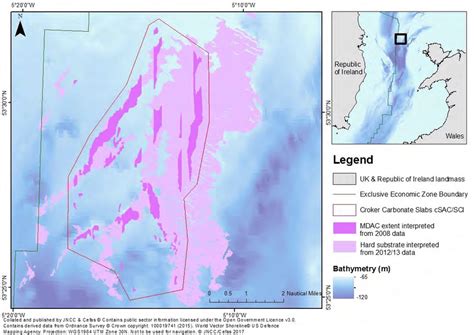 MDAC delineated from 2008 data (CEND 11/08) overlying area of hard... | Download Scientific Diagram