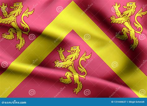 Anglesey flag illustration stock illustration. Illustration of flag - 131444637