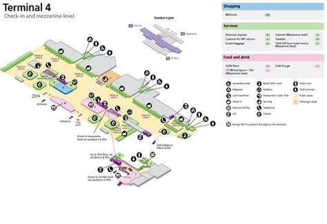 Jfk Terminal 4 Map