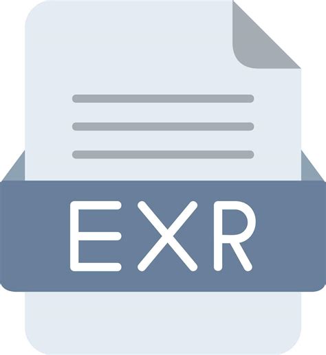 EXR File Format Line Icon 28643001 Vector Art at Vecteezy