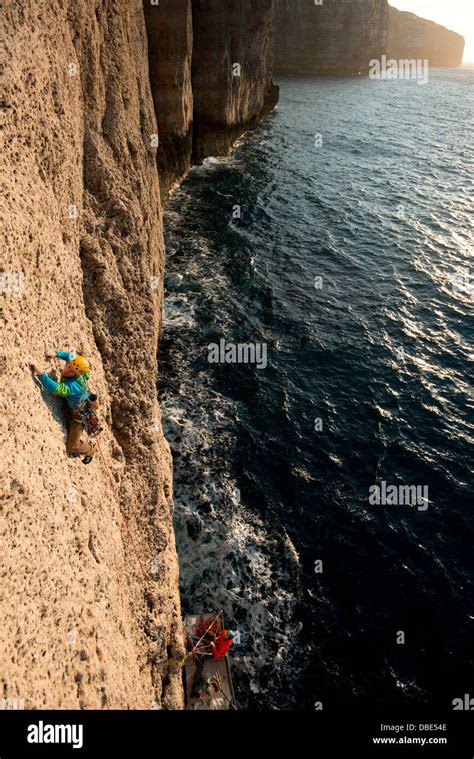 Malta Sport Climbing 2012 Stock Photo - Alamy