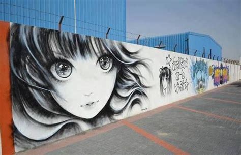 Anime Graffiti | Street art, Amazing street art, Graffiti art