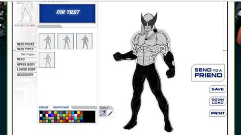 How to Create a Superhero Online in a Minute - YouTube