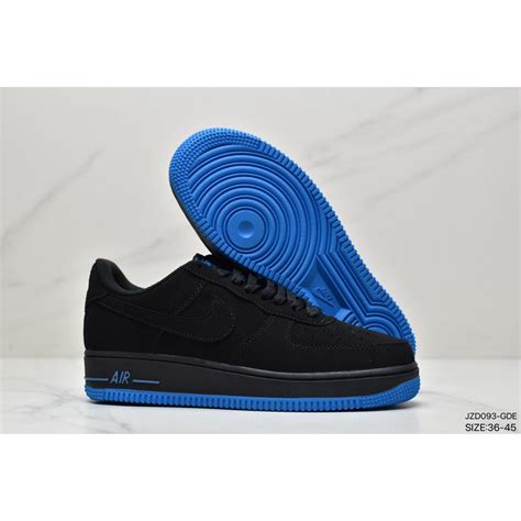 Nike Airforce 1 Black And Blue Combo | Buy Online At The Best Price In ...