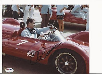 ROGER PENSKE INDY 500 LEGEND HAND SIGNED COLOR 8X10 PSA COA V78786 ...