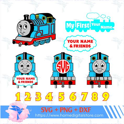 Thomas The Train Svg Thomas Train Svg Thomas Engine Svg Thomas The Train, Thomas And Friends ...