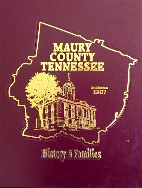 Maury County Tennessee History and Families | MCHS