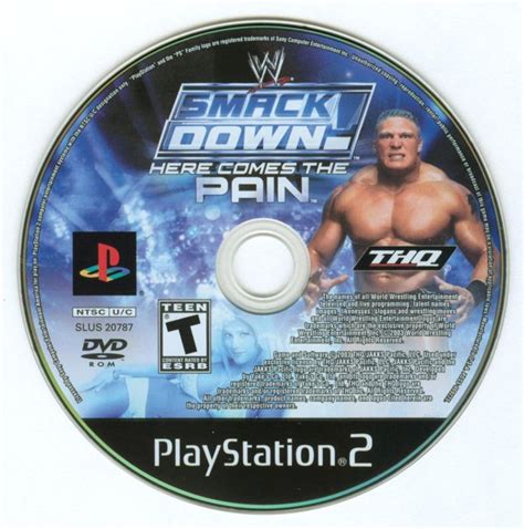 WWE Smackdown! Here Comes the Pain cover or packaging material - MobyGames