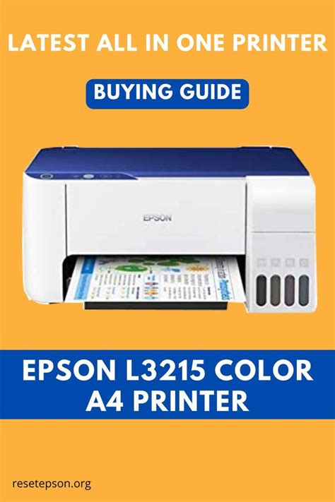 Epson L3215 Resetter Free Download | Epson, Photo album design, Epson printer