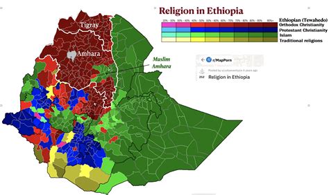 Religion, Ethnicity, and Conflict in Ethiopia and Eritrea - GeoCurrents