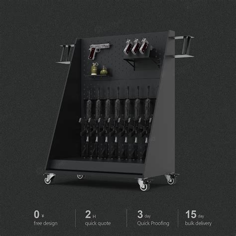 China GUN DISPLAY STAND WITH CASTERS Manufacturer and Supplier | TopJoy