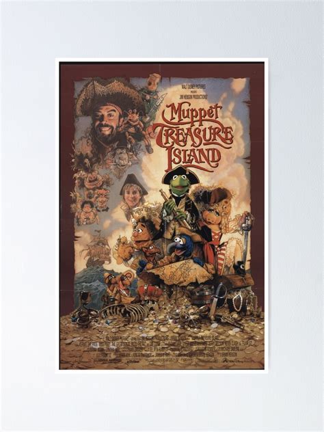 "POSTER Muppet Treasure Island" Poster for Sale by brussouilisse | Redbubble