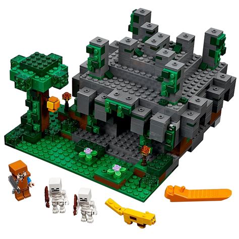 LEGO Minecraft The Jungle Temple (21132) - Walmart.com