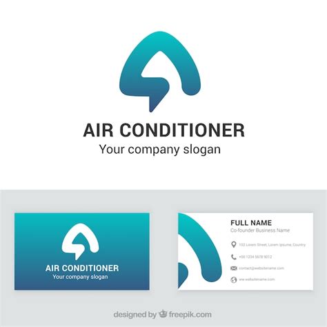 Free Air Conditioning Business Card Templates - Free Templates Printable