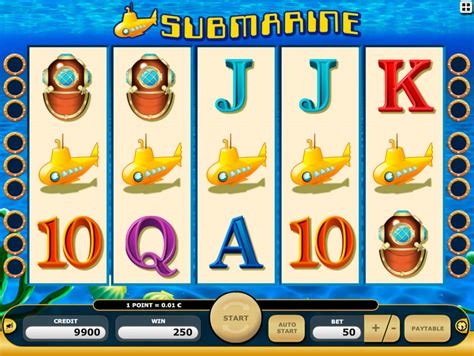 Submarine - Free Slot Machine online - Casino Kajot games