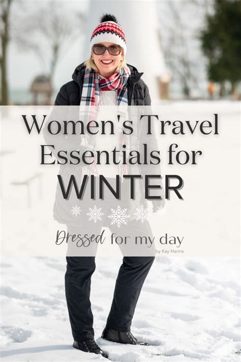 Women's Travel Essentials for Winter - Dressed for My Day