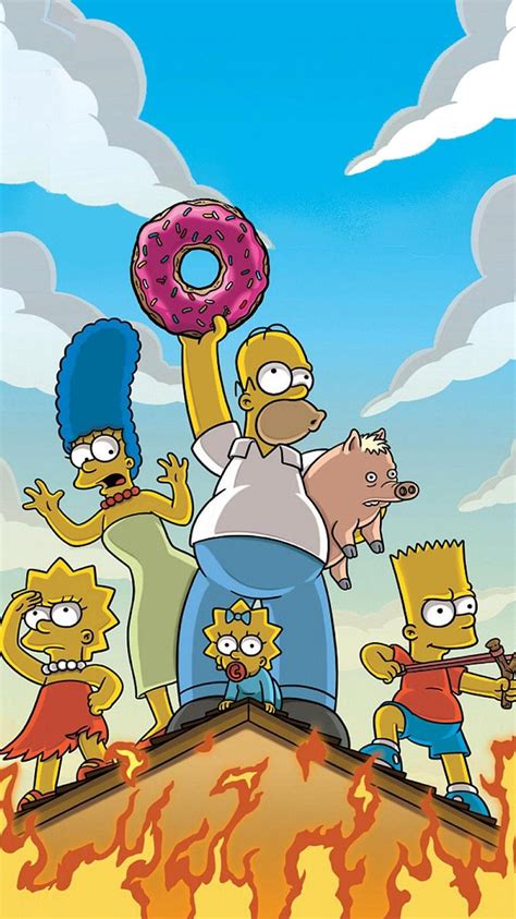 The Simpsons Movie (2007) Phone Wallpaper | Moviemania | Simpson wallpaper iphone, The simpsons ...