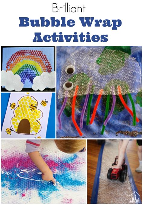 Brilliant Bubble Wrap Crafts for Kids - Crafty Kids at Home