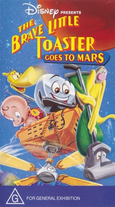 The Brave Little Toaster Goes to Mars (1998) - Poster AU - 530*953px