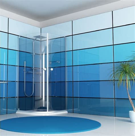 Beautiful ombre backpainted glass wall panels Glass Panel Wall, Glass Panels, Panel Walls, Wall ...