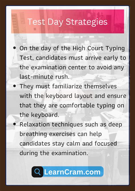 High Court Typing Test Paragraph: A Comprehensive Guide – Learn Cram