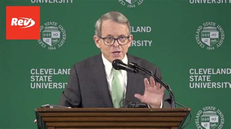 Ohio Gov. Mike DeWine COVID-19 Press Conference Transcript March 16 | Rev Blog