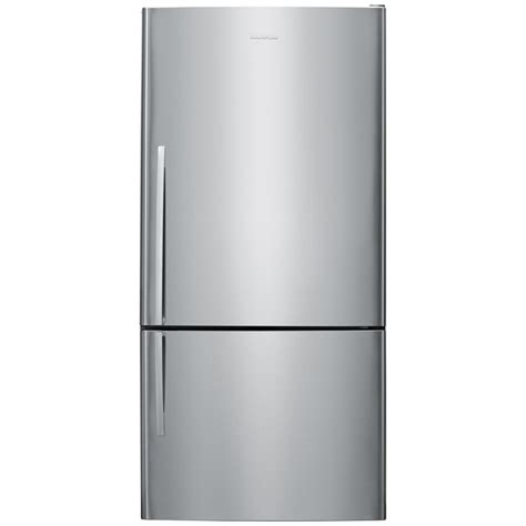 Shop Fisher & Paykel 5 Series 17.6-cu ft Bottom-Freezer Refrigerator (EZKleen Stainless Steel ...