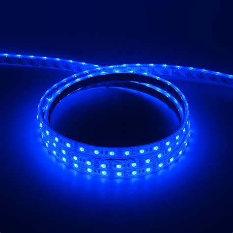 Outdoor RGB LED Strip Lights - 12V LED Tape Light w/ DC Connector - 12 ...