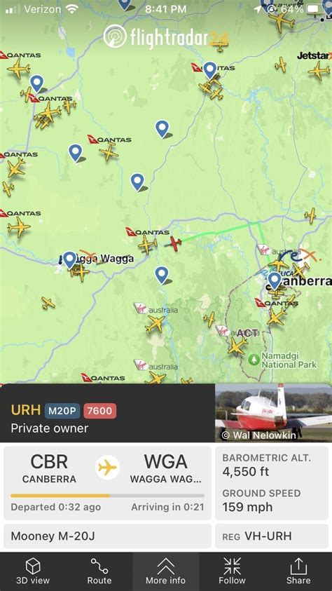 Squawk 7600 in Australia landing at Wagga wagga : r/flightradar24