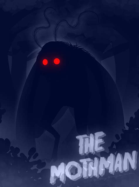 The Mothman by MashedPotatosWgravy on DeviantArt