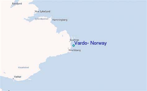 Vardo, Norway Tide Station Location Guide