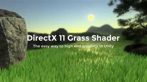 Unity DirectX 11 Grass Shader Trailer - YouTube