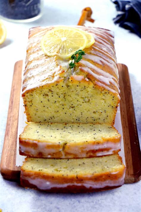 Best Ever Lemon Poppy Seed Loaf - Del's cooking twist