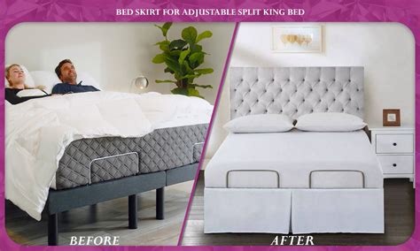 Bed Skirts for Adjustable Split King Beds: Aesthetic Solutions and Top Picks.