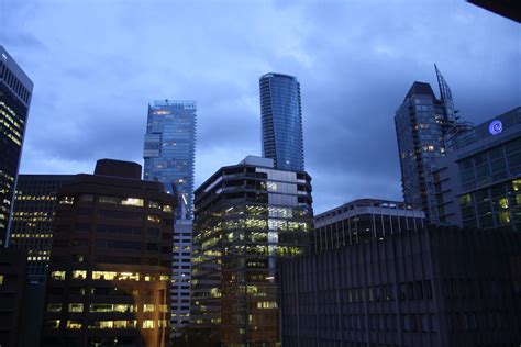 Downtown Vancouver at night. Photo by Zach Dawes. Downtown Vancouver, More Pictures, British ...