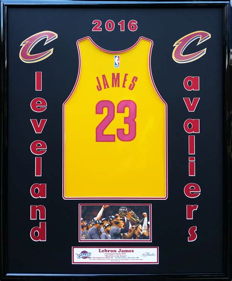 Cleveland Cavaliers Lebron James 2016 NBA Finals Champions Framed ...