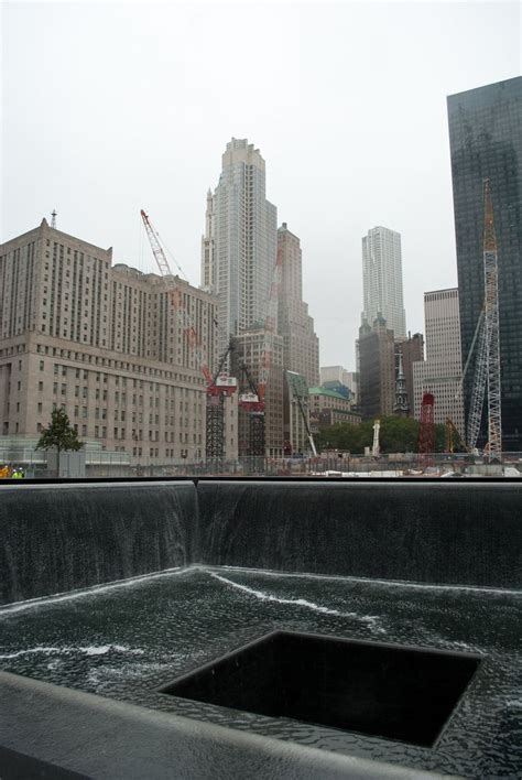 WTC Memorial Pools | The freedom tower, Pool, New york skyline